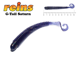 Силикон Reins G-Tail Saturn 4,0" 591 Poseydon Violet
